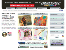 Tablet Screenshot of digispec.com